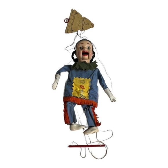 Vintage Marionette String Puppet Howdy Doody 1950s Princess Summerfall Original